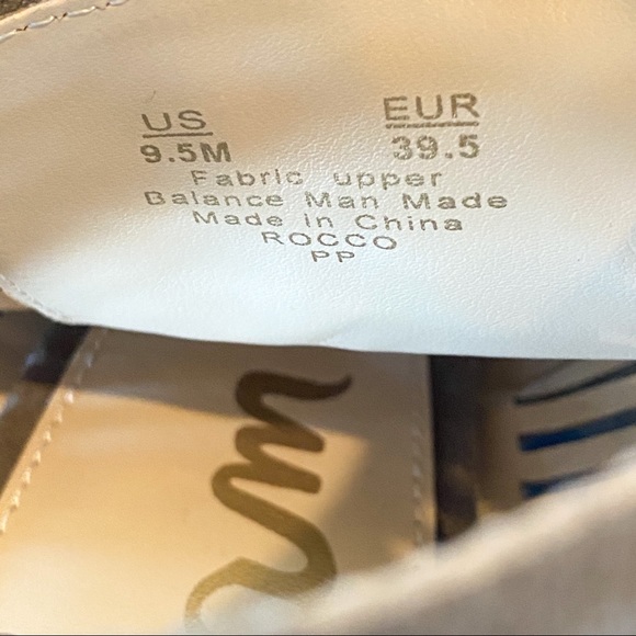 Sam Edelman Beige Rocco Sandal | Size 9.5 - Picture 7 of 8